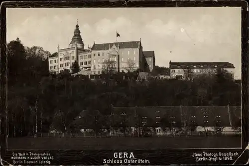 Ak Gera in Thüringen, Schloss Osterstein