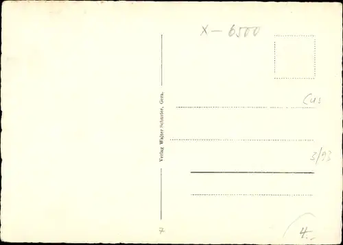 Ak Untermhaus Gera in Thüringen, Untermhäuserbrücke, Kirche