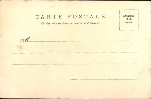 Postkarte Fontainebleau Seine et Marne, Foret, L'Ermitage