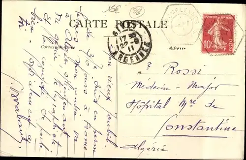 Ak Fromelennes Ardennen, La Place