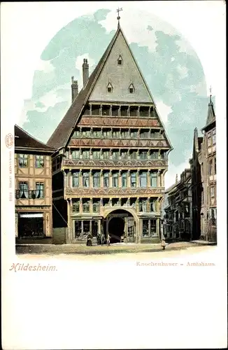 Ak Hildesheim in Niedersachsen, Knochenhauer Amtshaus