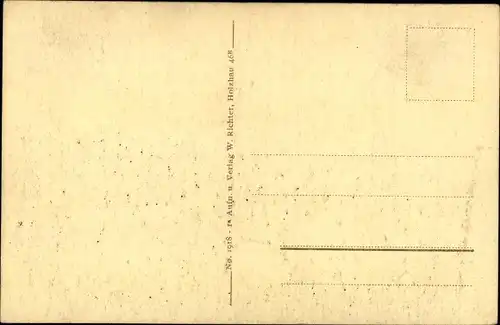 Ak Rehefeld Zaunhaus Altenberg im Erzgebirge, königliches Jagdschloss