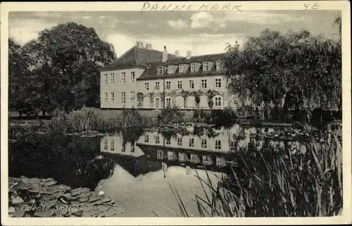 Ak Odense Dänemark, Schloss