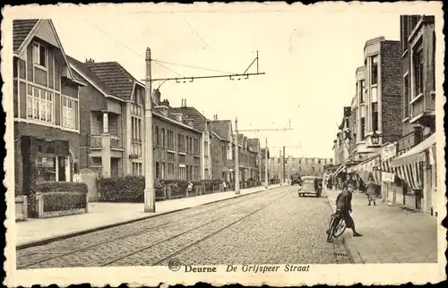 Ak Deurne Antwerpen Flandern, De Grijspeer Straße