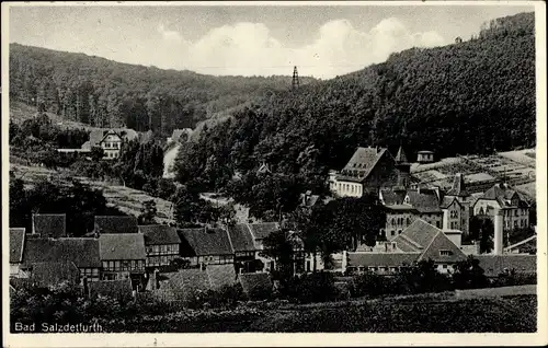 Ak Bad Salzdetfurth in Niedersachsen, Totalansicht