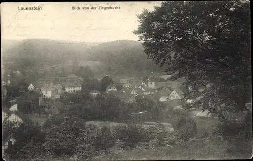 Ak Lauenstein Salzhemmendorf in Niedersachsen, Totalansicht, Ziegenbuche