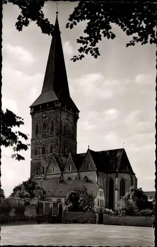 Ak Osnabrück in Niedersachsen, Katharinenkirche, Außenansicht