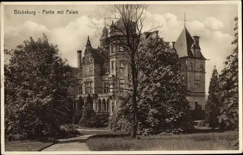 Ak Bückeburg im Kreis Schaumburg, Palais