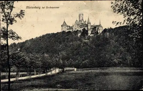 Ak Schulenburg Pattensen an der Leine, Marienburg bei Nordstemmen