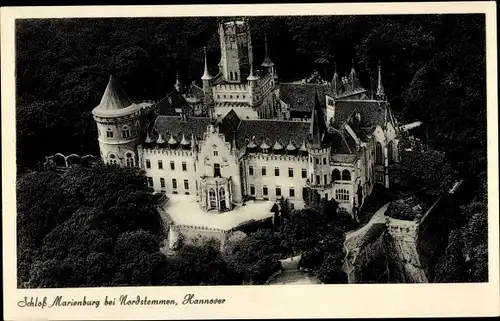 Ak Schulenburg Pattensen an der Leine, Schloss Marienburg bei Nordstemmen