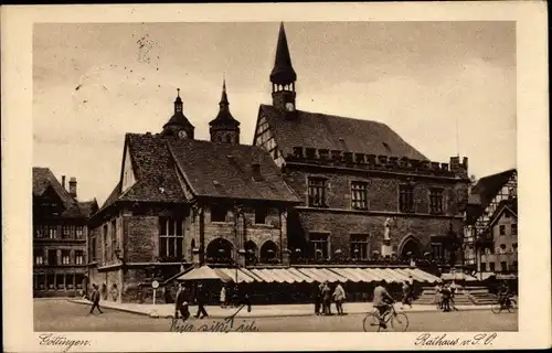 Ak Göttingen in Niedersachsen, Rathaus