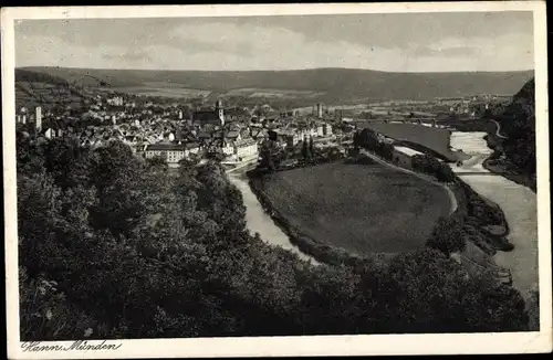 Ak Hann. Münden in Niedersachsen, Panorama