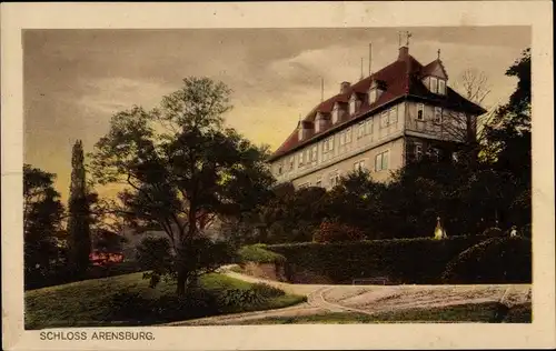 Ak Steinbergen Rinteln in Niedersachsen, Schloss Arensburg