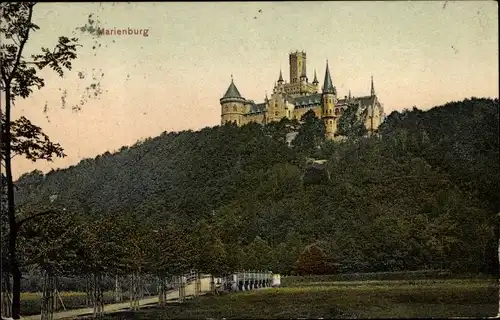 Ak Schulenburg Pattensen an der Leine, Marienburg bei Nordstemmen