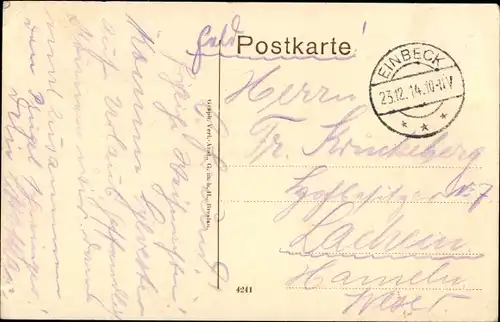 Ak Einbeck in Niedersachsen, Waldschlößchen