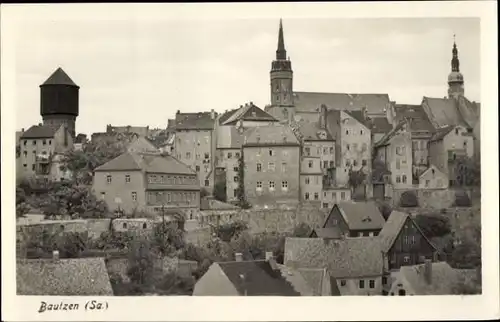 Ak Bautzen in der Oberlausitz, Teilansicht, Türme