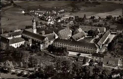 Ak Ochsenhausen in Württemberg, Benediktinerkloster, Gymnasium