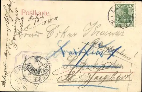 Ak Malmédy Wallonien Lüttich, Totalansicht