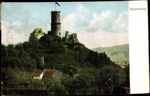 Ak Bad Godesberg Bonn am Rhein, Godesburg
