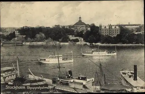 Ak Stockholm Schweden, Skeppsholmen