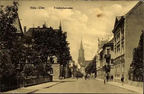 Ak Neu Ulm in Schwaben, Friedrichstraße