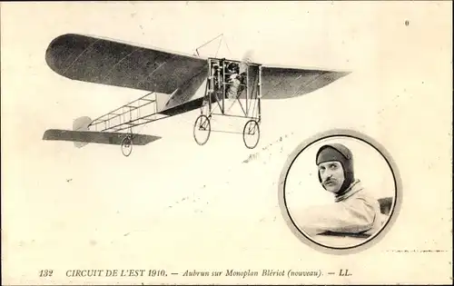 Ak Aviation, Abrun auf Monoplane Bleriot, Flugzeug