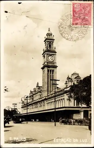 Ak São Paulo, Brasilien, Estação da Luz