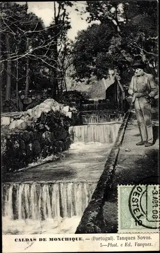 Ak Caldas de Monchique Portugal, Tanques Novos