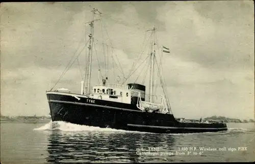 Ak Schlepper Tyne, L. Smit & Co.