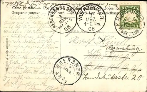 Ak Landau in der Pfalz, Max-Joseph-Platz