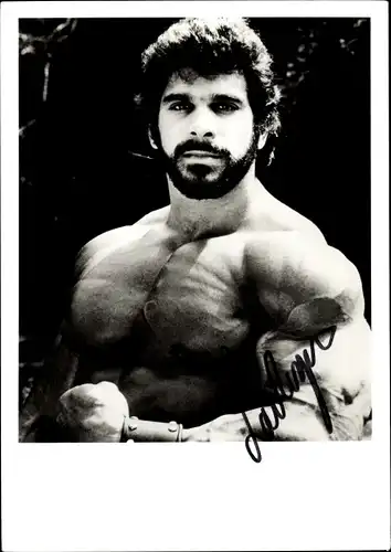 Ak Schauspieler Lou Ferrigno, Portrait, Autogramm