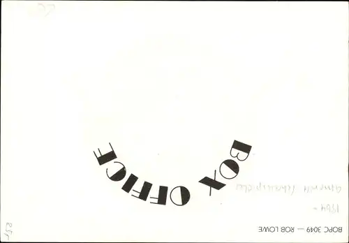 Ak Schauspieler Rob Lowe, Portrait, Autogramm