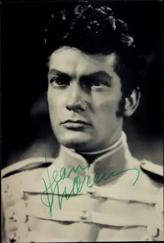 Ak Schauspieler Jean Marais, Portrait, Autogramm