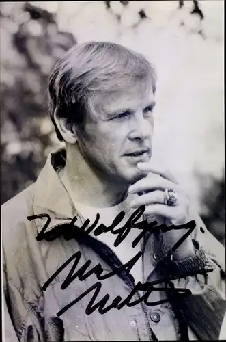 Ak Schauspieler Nick Nolte, Portrait, Autogramm