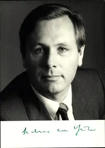 Ak Andreas von Bülow, Politiker, Portrait, Autogramm