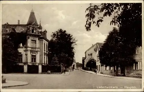 Ak Liebertwolkwitz Leipzig in Sachsen, Hauptstraße