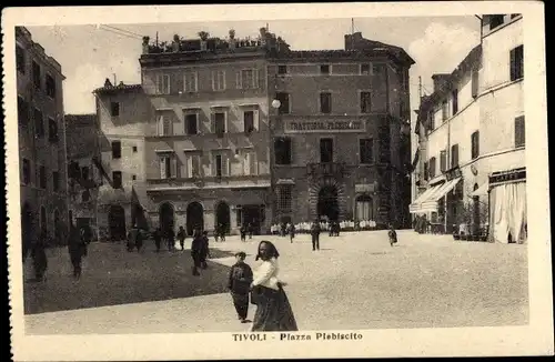 Ak Tivoli Lazio, Piazza Plebiscito