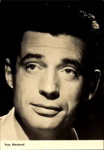 Ak Schauspieler Yves Montand, Lohn der Angst, Die Hexen von Salem, Portrait, Progress Starfoto