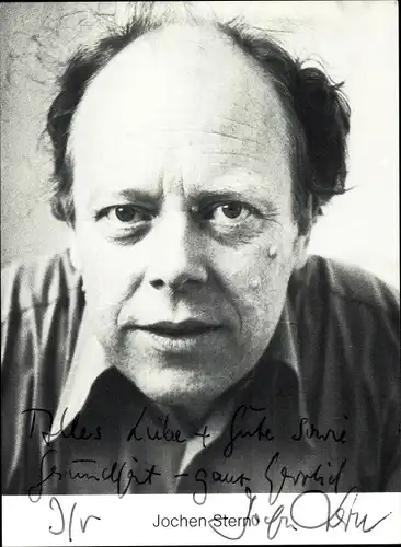 Ak Schauspieler Jochen Stern, Portrait, Autogramm