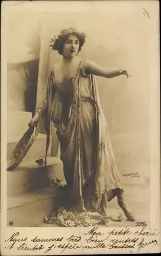 Ak Schauspielerin Betsie Dean, Portrait, Reutlinger