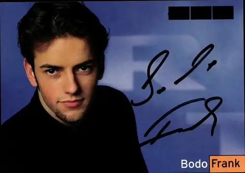 Ak Schauspieler Bodo Frank, Portrait, Autogramm