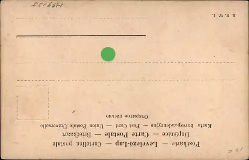 Ak Komponist Felix Mendelssohn Bartholdy, Portrait