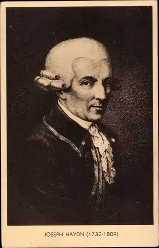 Ak Komponist Joseph Haydn, Portrait