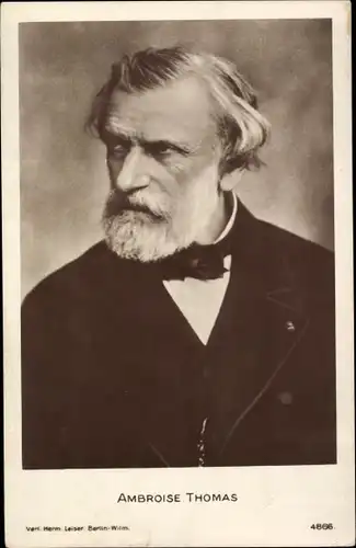 Ak Komponist Ambroise Thomas, Portrait