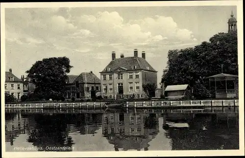 Ak Hellevoetsluis Südholland, Oostzandplein