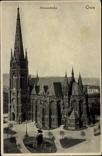 Ak Gera Thüringen, Johanniskirche