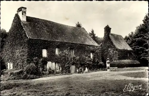 Ak La Chapelle Gauthier Seine et Marne, Haus der Garde, ehemalige Abtei von Villefermoy