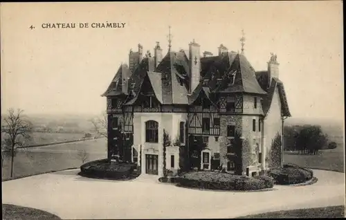 Ak Chambly Oise, Chateau de Chambly