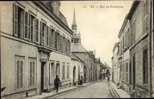 Ak Ay Marne, Rue du Presbytere