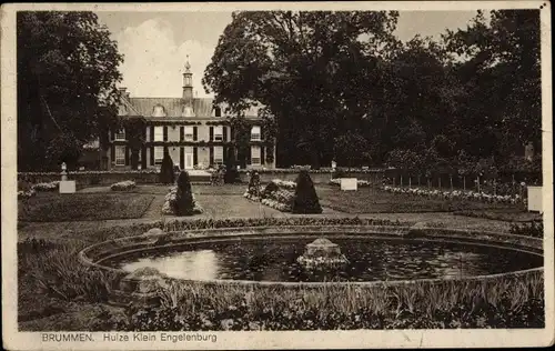 Ak Brummen Gelderland, Haus Klein Engelenburg, Park